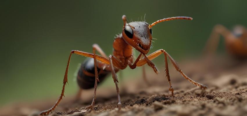 a California harvester ant